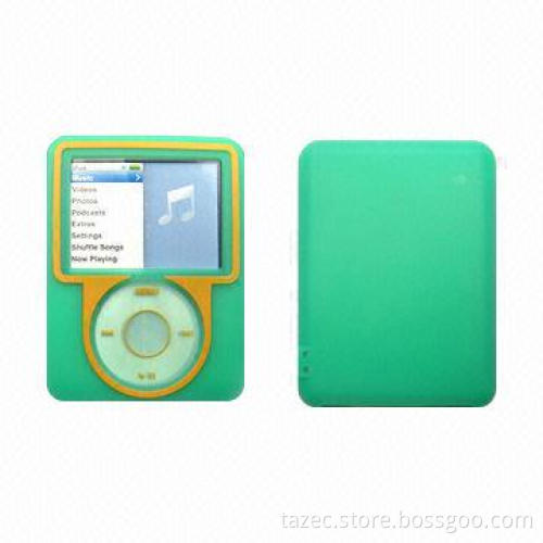 Silicone Case Suitable for Use with iPod Nano, Available in Clear, Gray, Blue and Red Colors